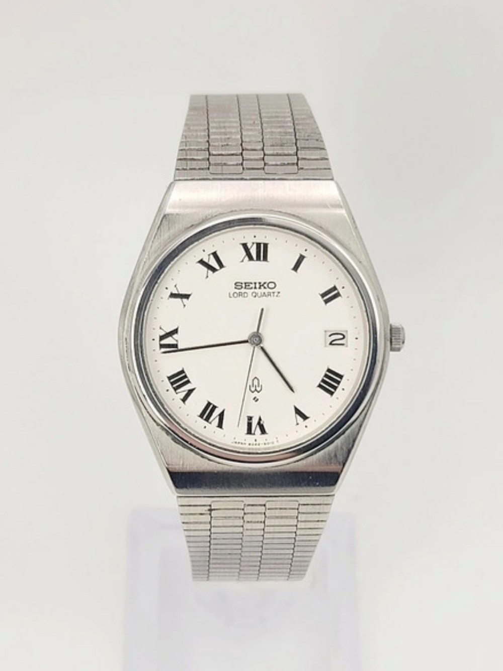 Vintage Seiko Lord Quartz 8242-6000 JDM 1979 Roman Dial Mens Watch